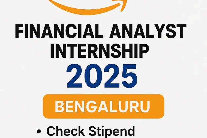 Amazon Financial Analyst Internship 2025