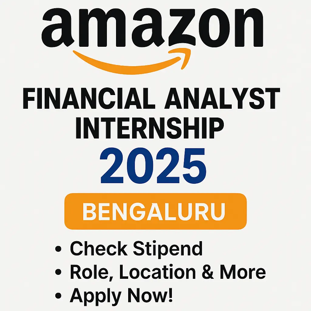 Amazon Financial Analyst Internship 2025