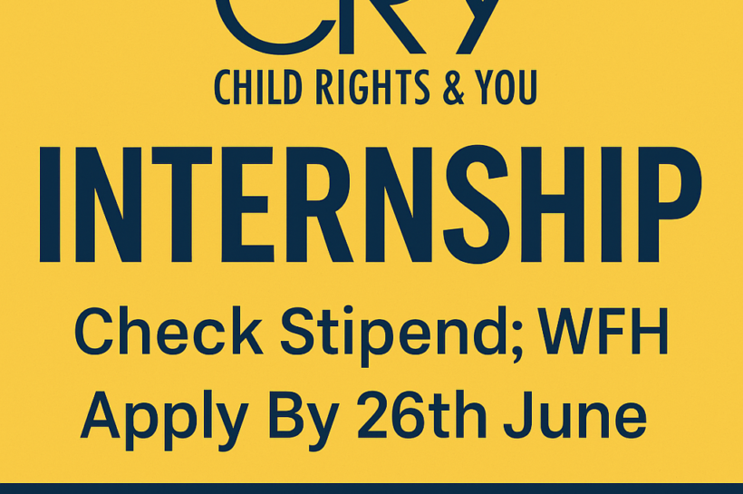 CRY Internship 2025