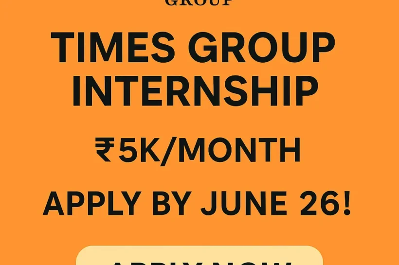 Times Group Internship