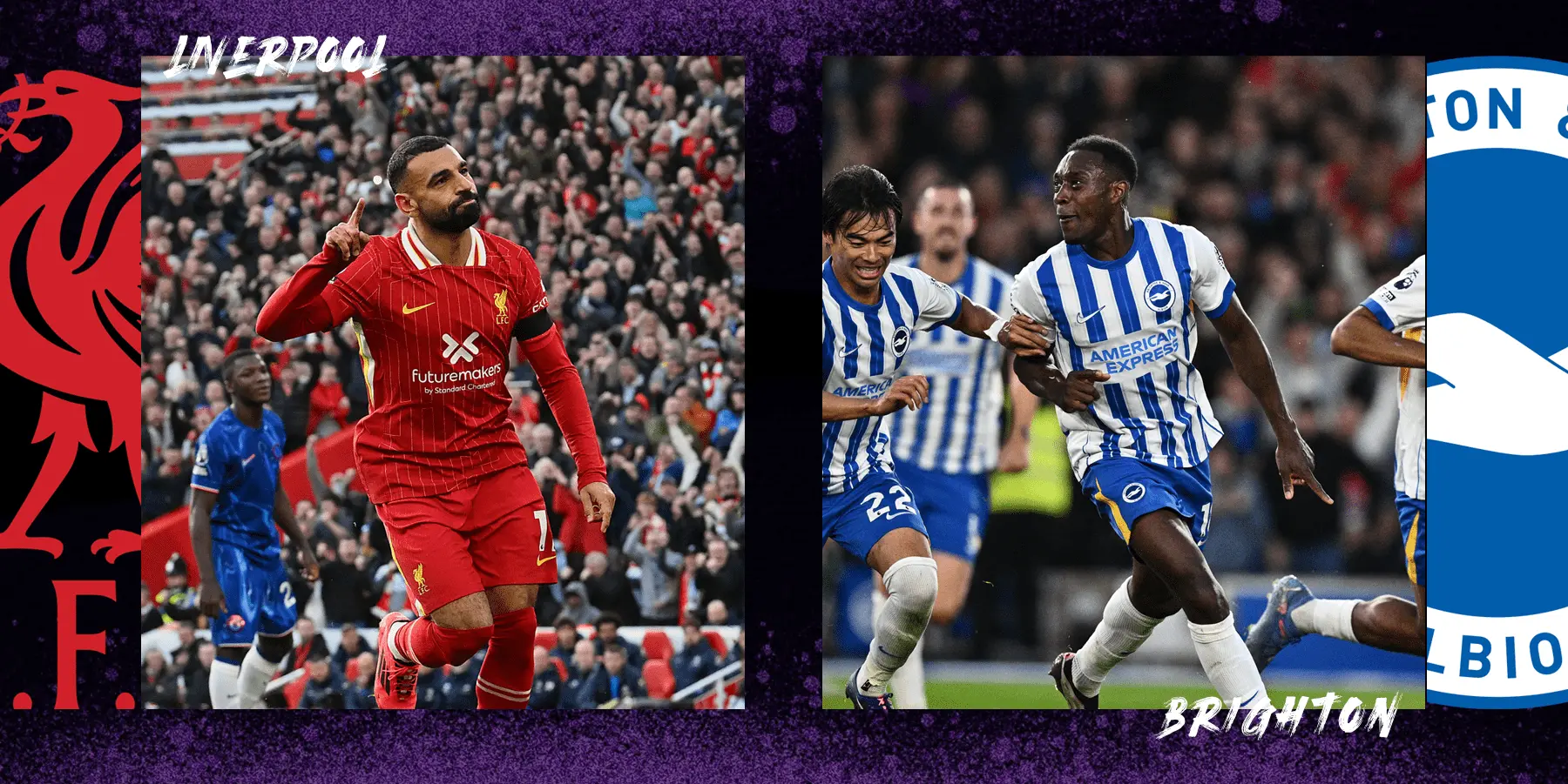 Brighton beat Liverpool