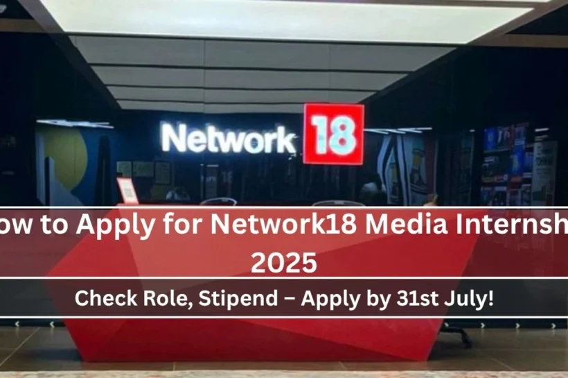 Network18 Media HR Internship 2025