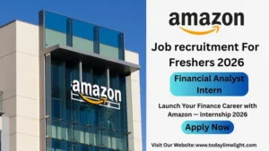 Amazon Finance Internship 2026 in Bengaluru