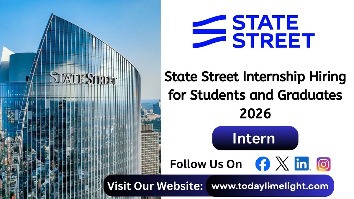 State Street Internship Hiring 2026 for freshers and students