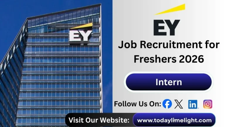 EY Internship Hiring 2026 | EY GDS Internship Opportunity for Students & Fresh Graduates