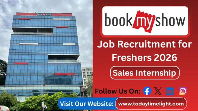BookMyShow Internship 2026 in Noida